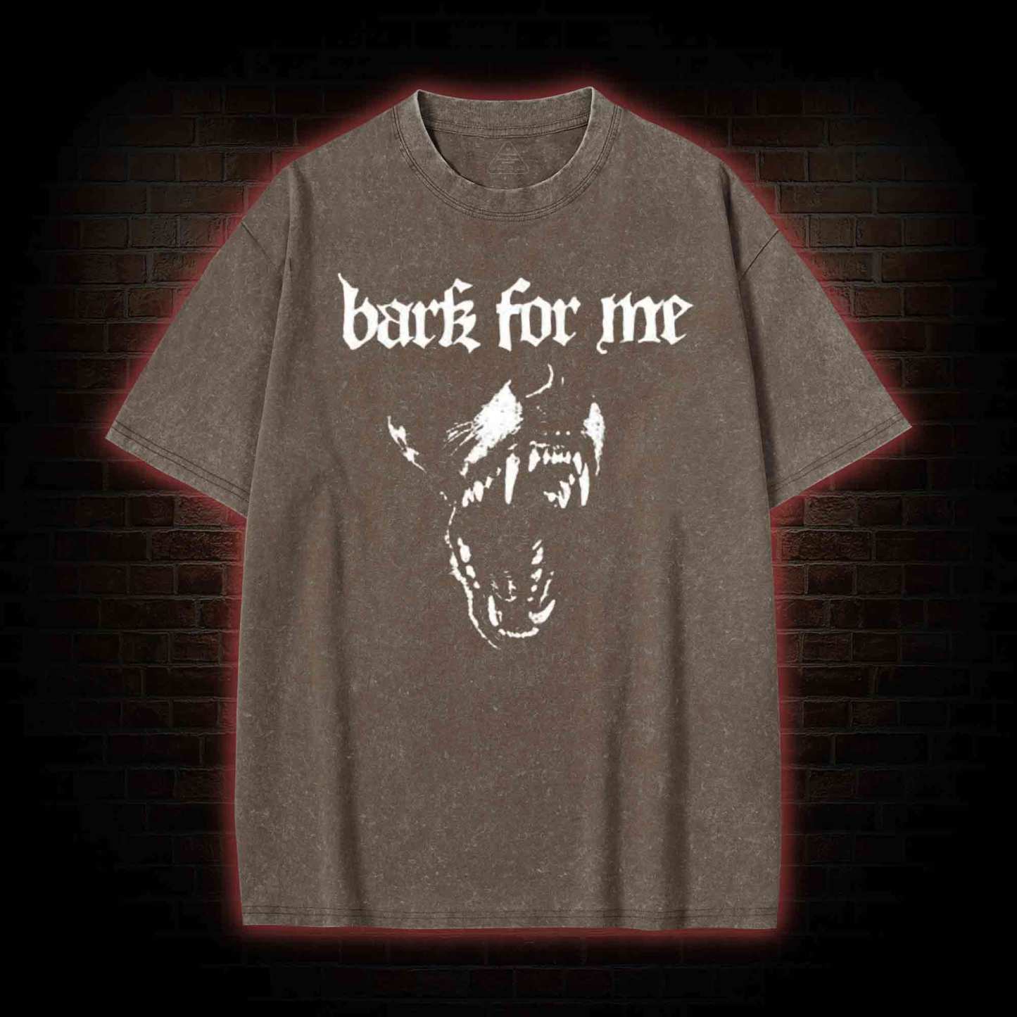 Bark for Me Washed T-shirt