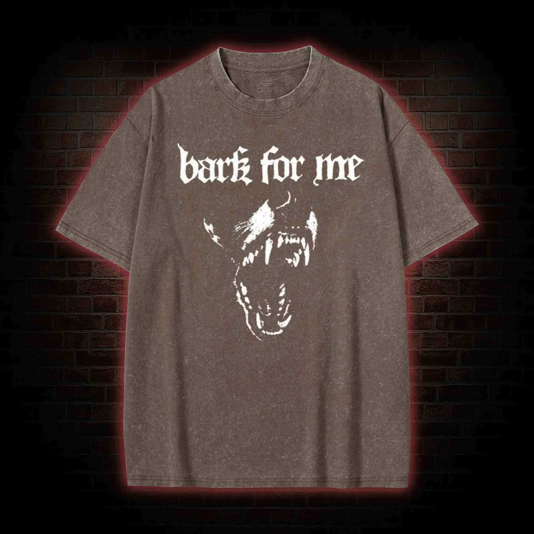 Bark for Me Washed T-shirt