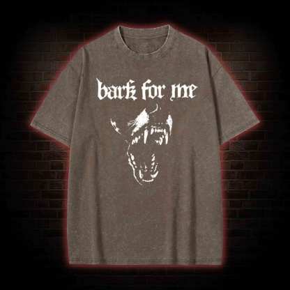 Bark for Me Washed T-shirt