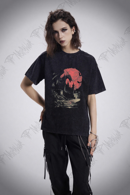 Medieval Dragon Washed T-shirt