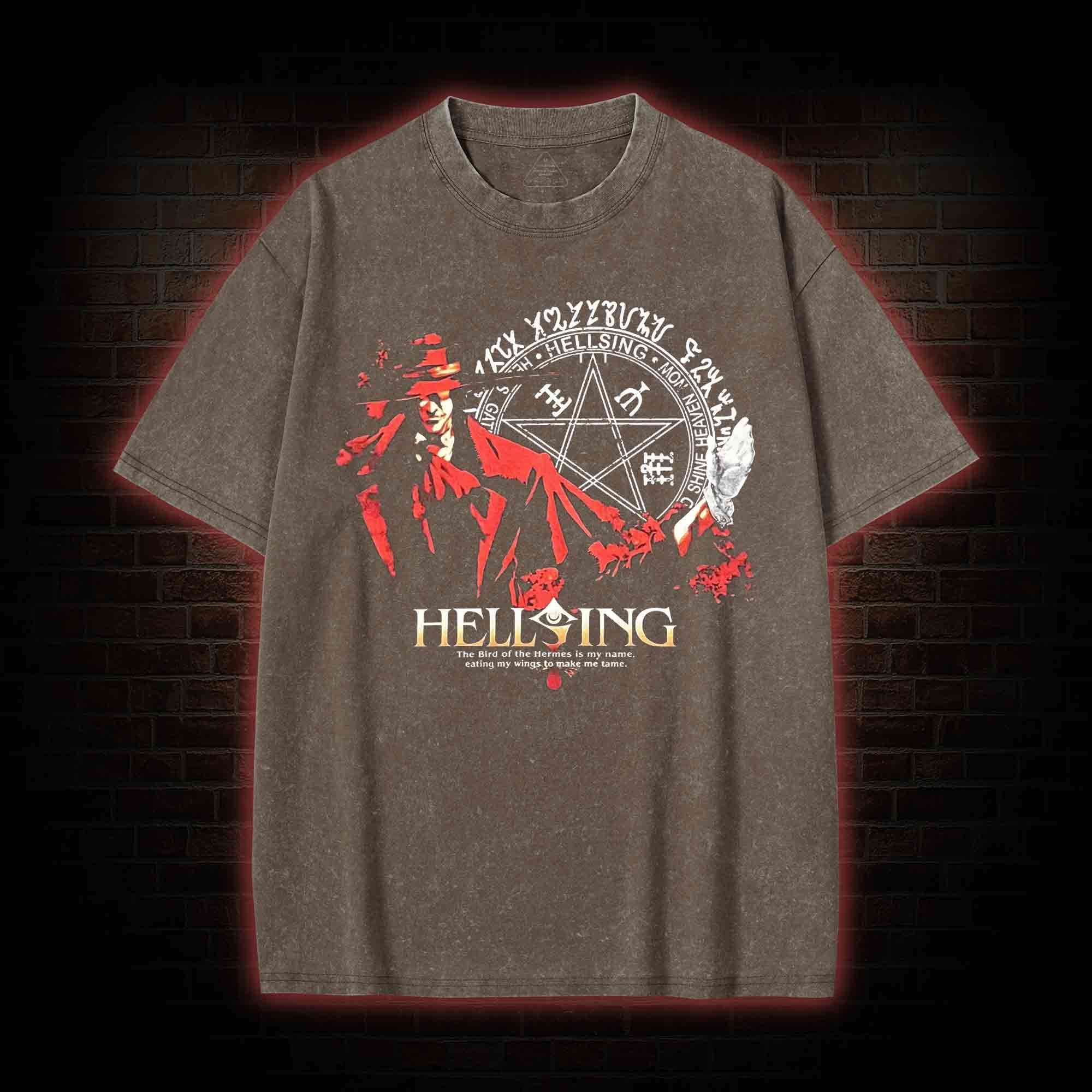 The Bird of the Hermes is My Name Washed T-shirt