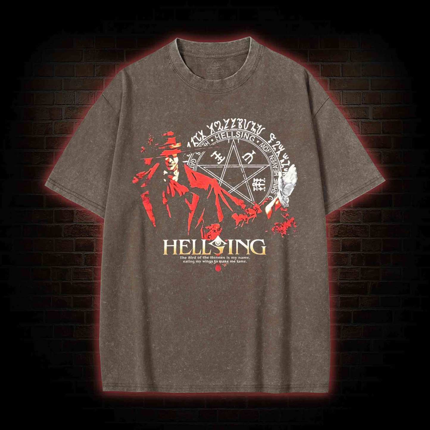 The Bird of the Hermes is My Name Washed T-shirt