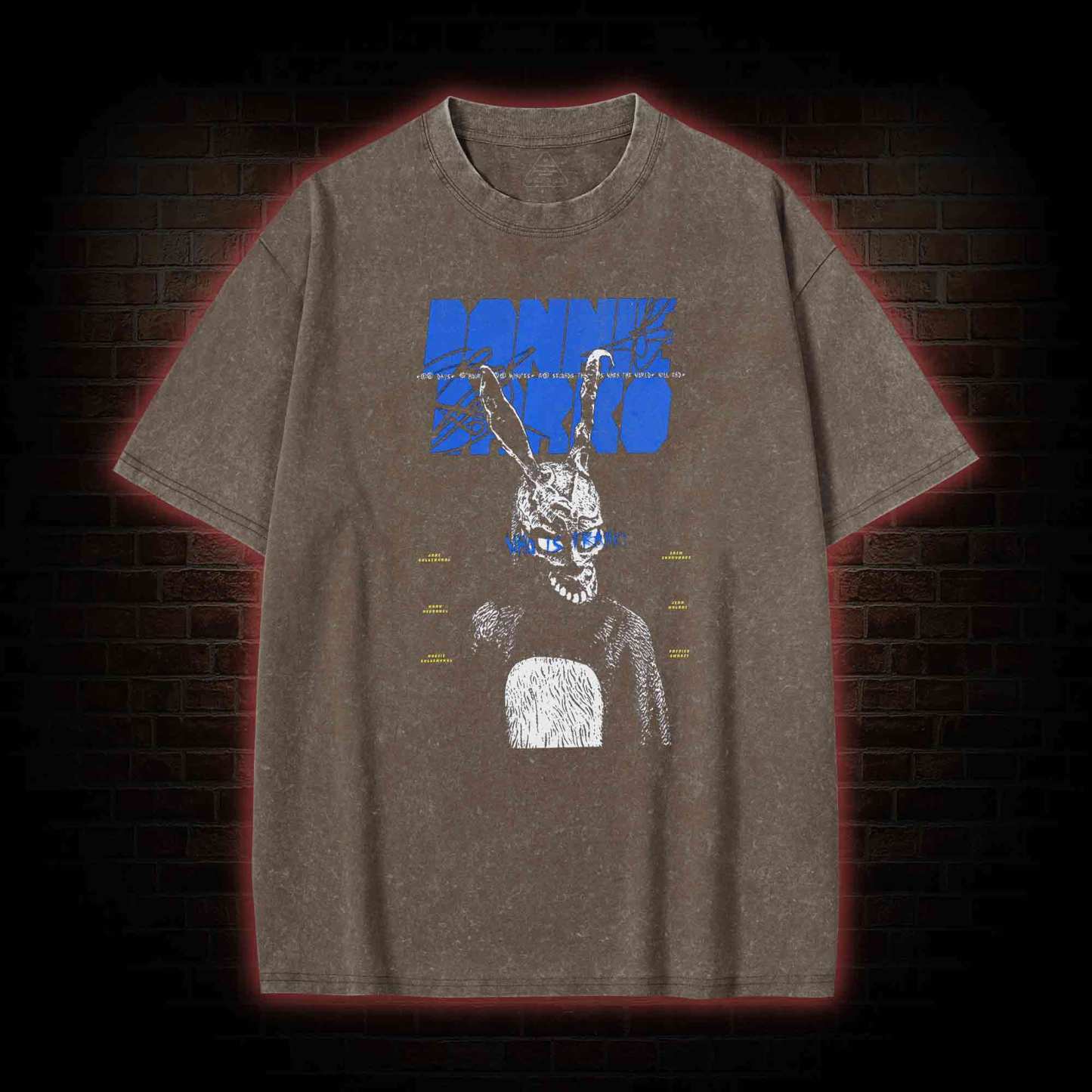 That is When the World will End Washed T-shirt