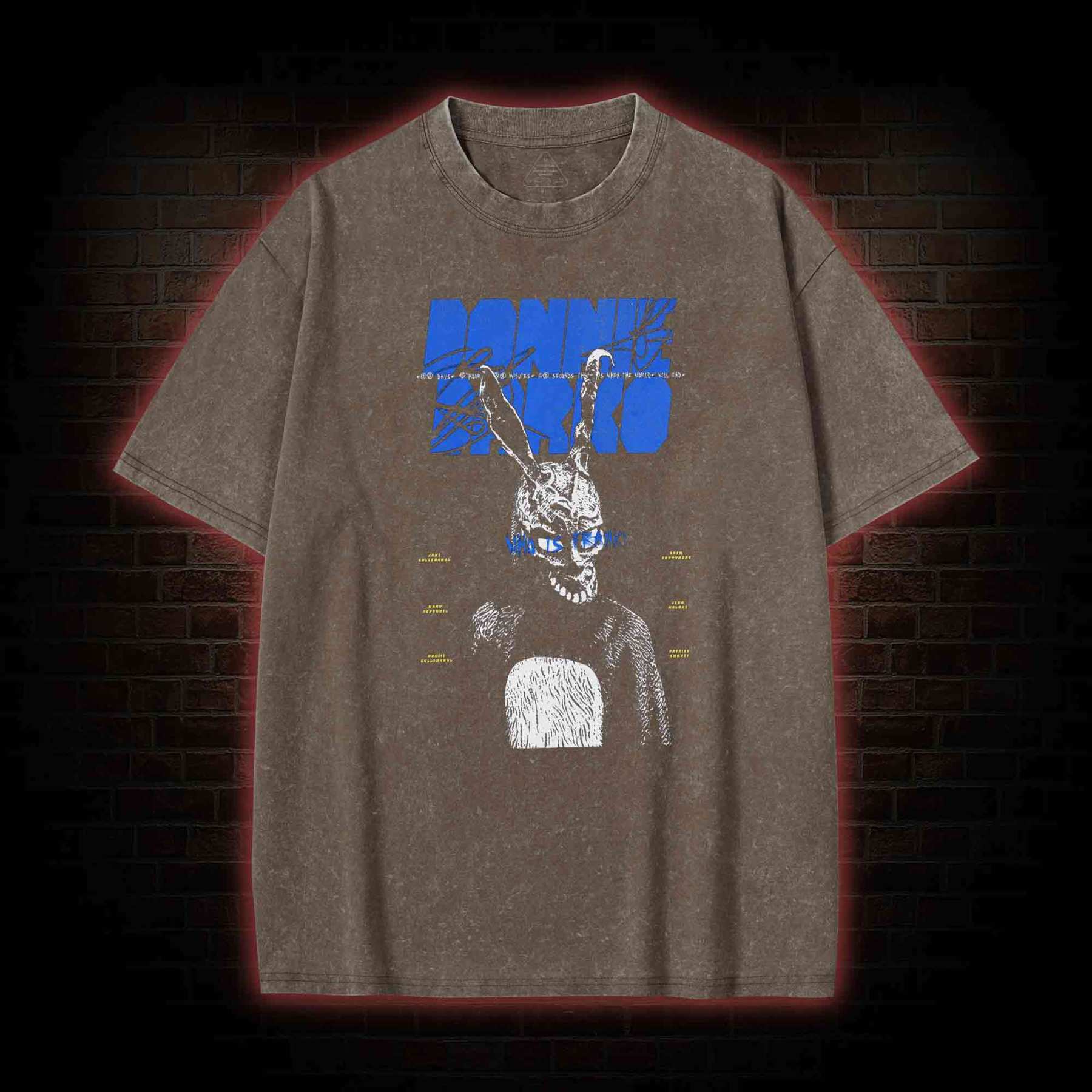 That is When the World will End Washed T-shirt