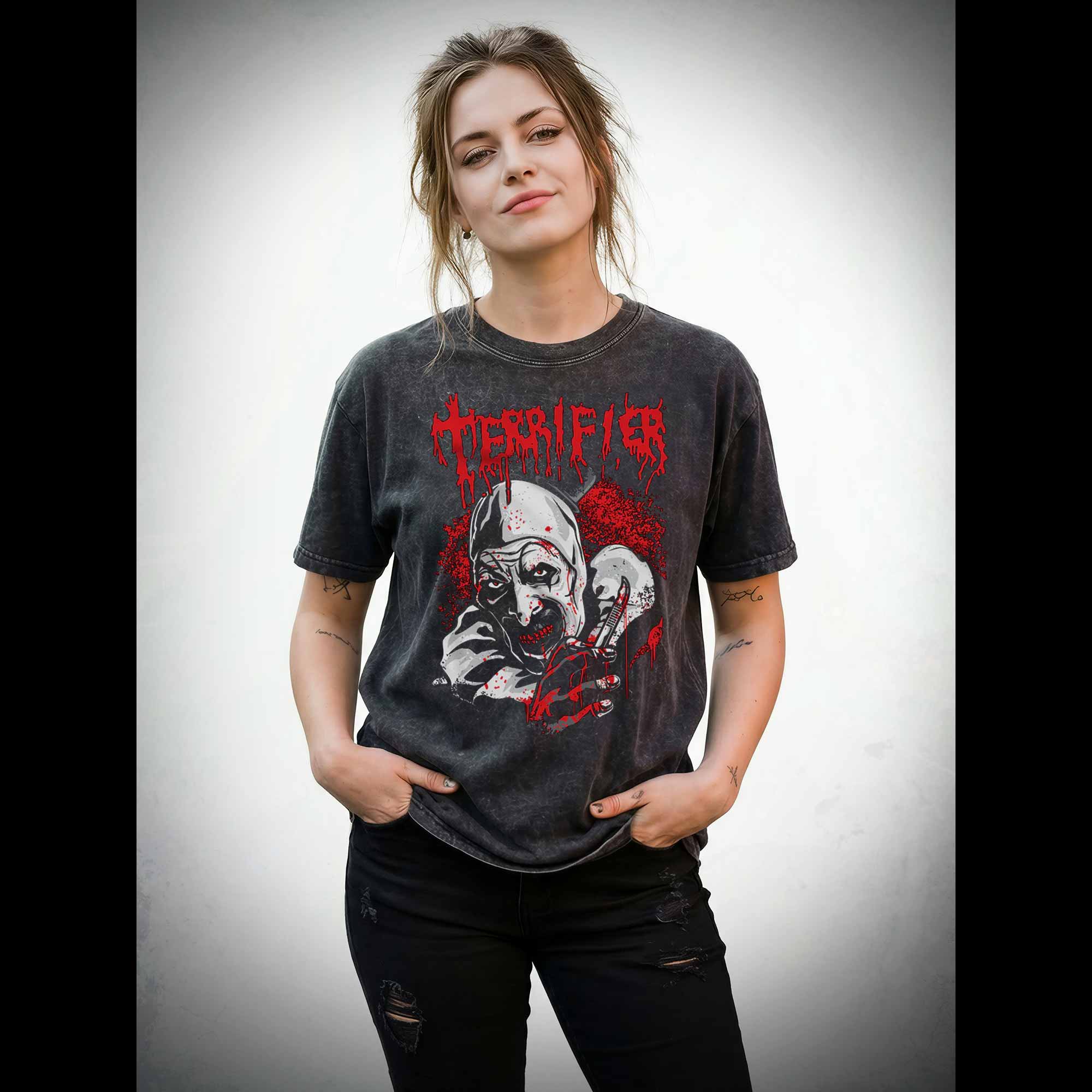 He Never Speaks Washed T-shirt