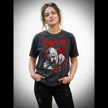 He Never Speaks Washed T-shirt