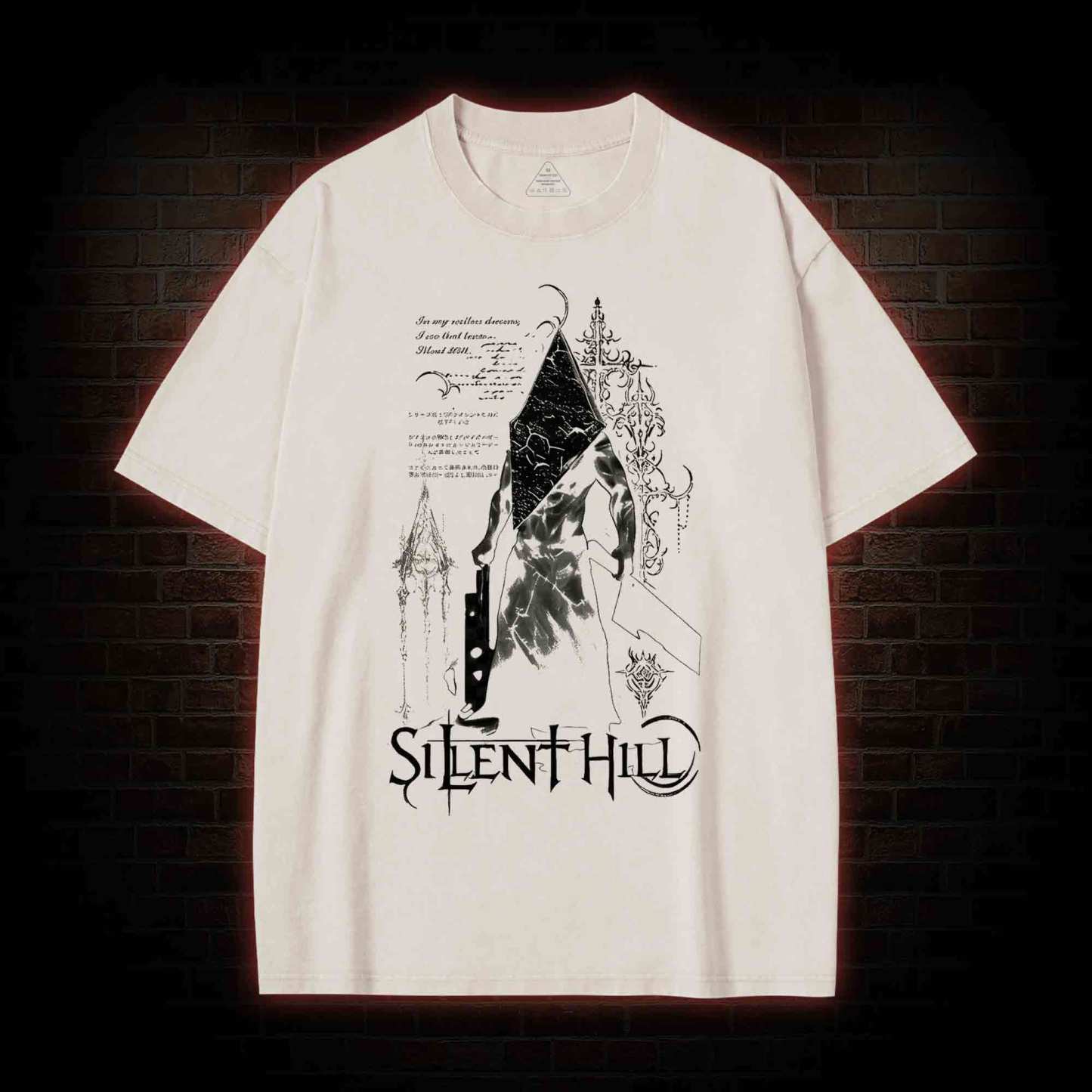 In My Restless Dreams I See That Town Washed T-shirt