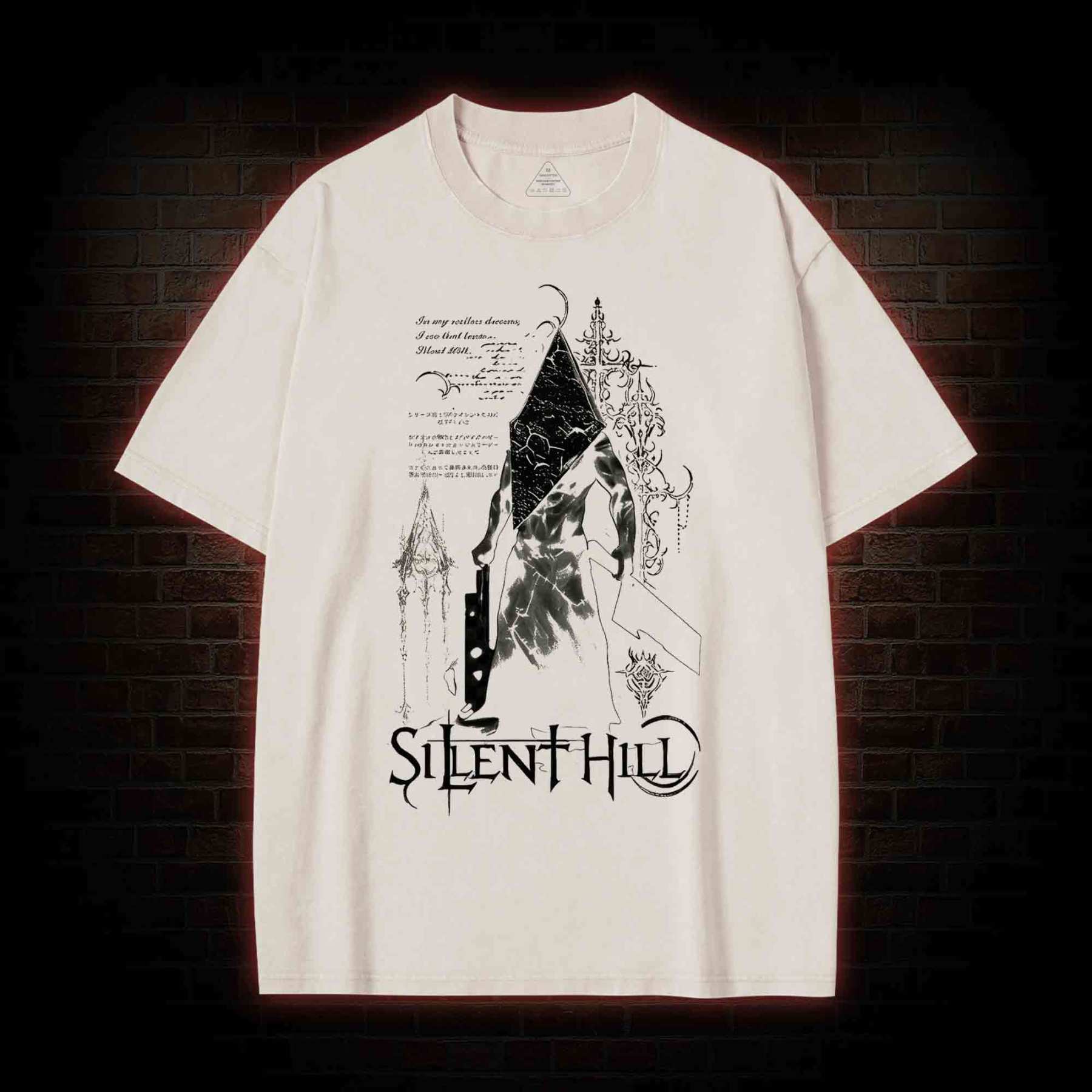 In My Restless Dreams I See That Town Washed T-shirt