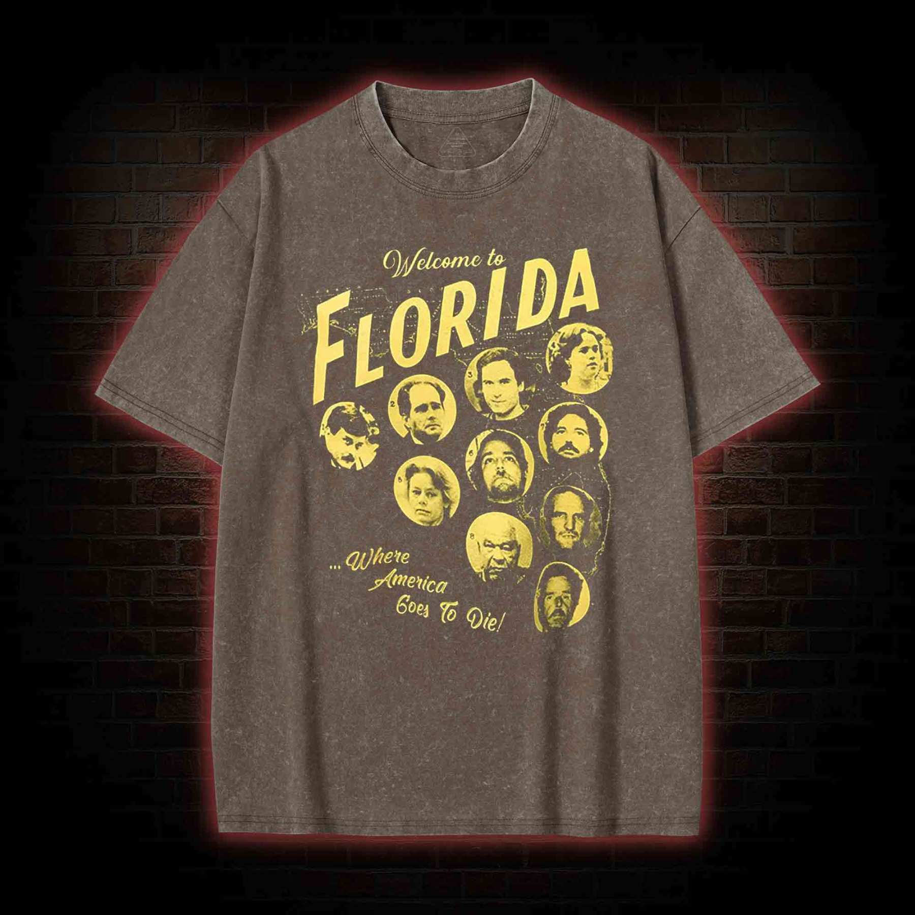 Welcome to Florida Washed T-shirt