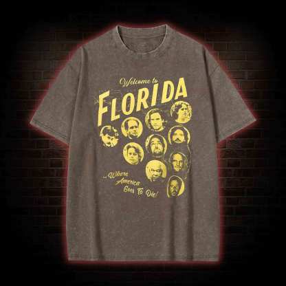 Welcome to Florida Washed T-shirt