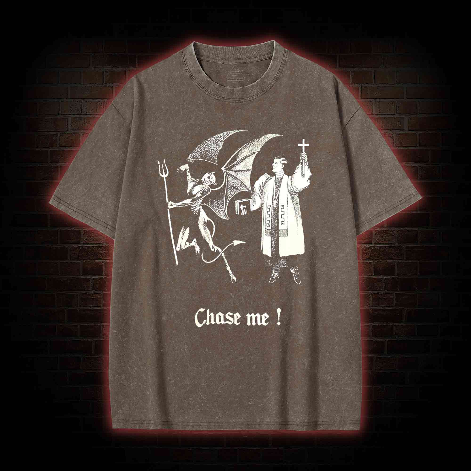 Chase Me Washed T-shirt