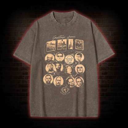 Greetings from OHIO Washed T-shirt