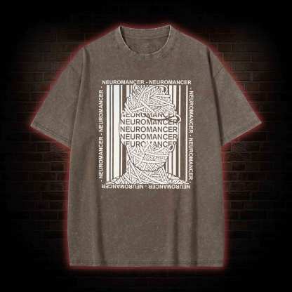 The Blue Sky Above the Harbor Washed T-shirt