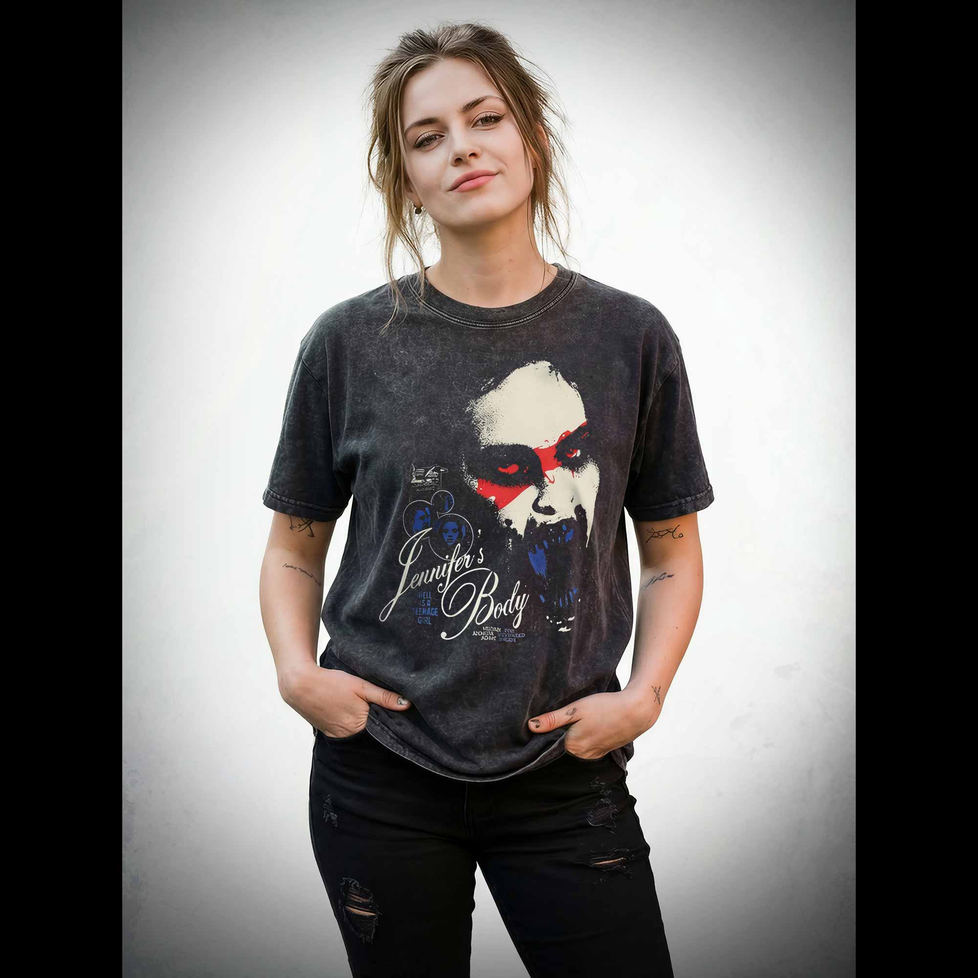 Hell is a Teenage Girl Washed T-shirt