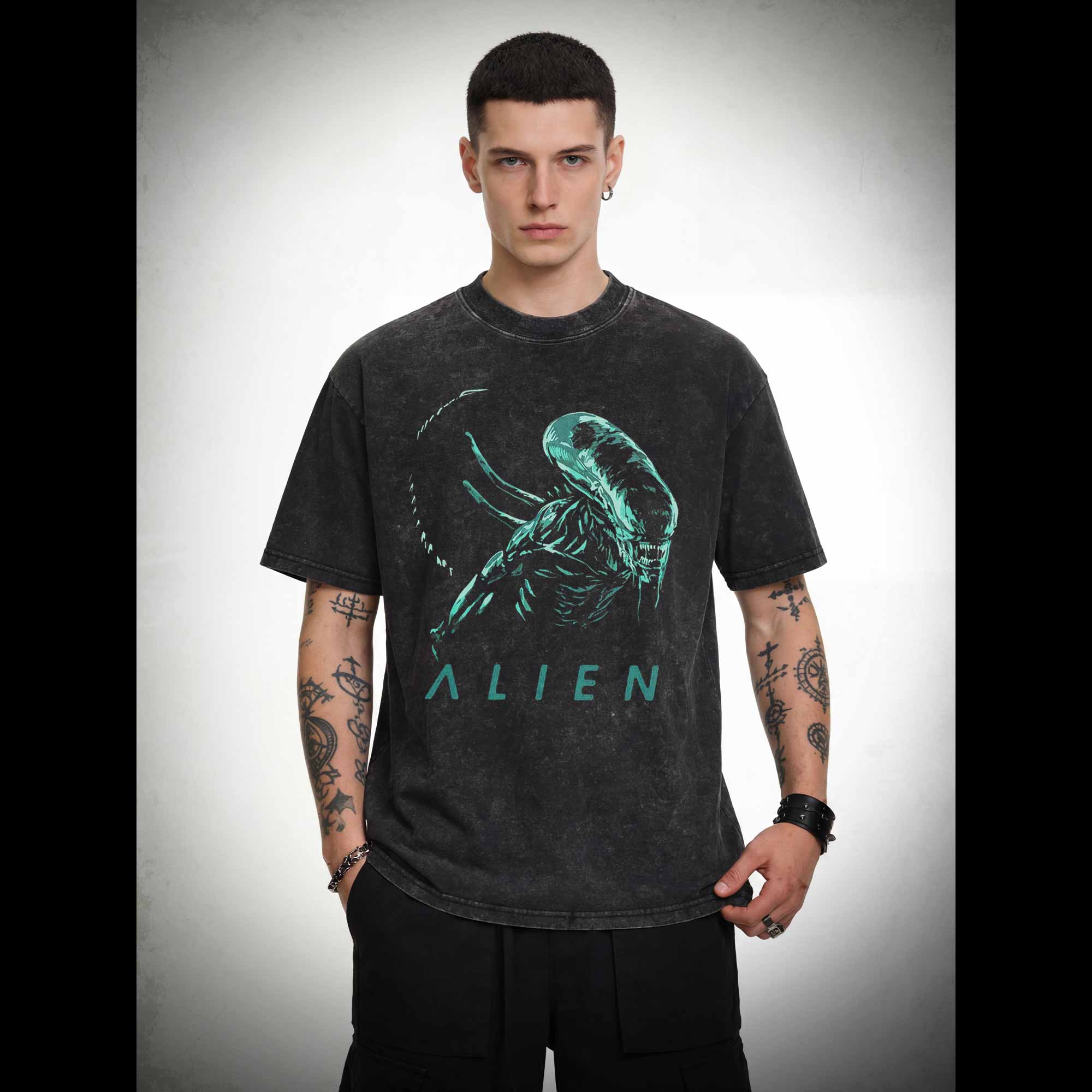 No One can Hear You Scream Washed T-shirt