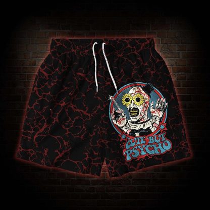 Cute But Psycho Mesh Shorts