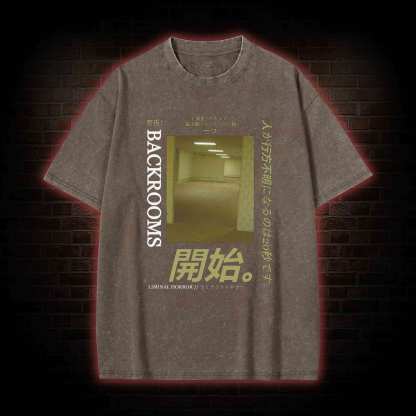 Liminal Horror Washed T-shirt