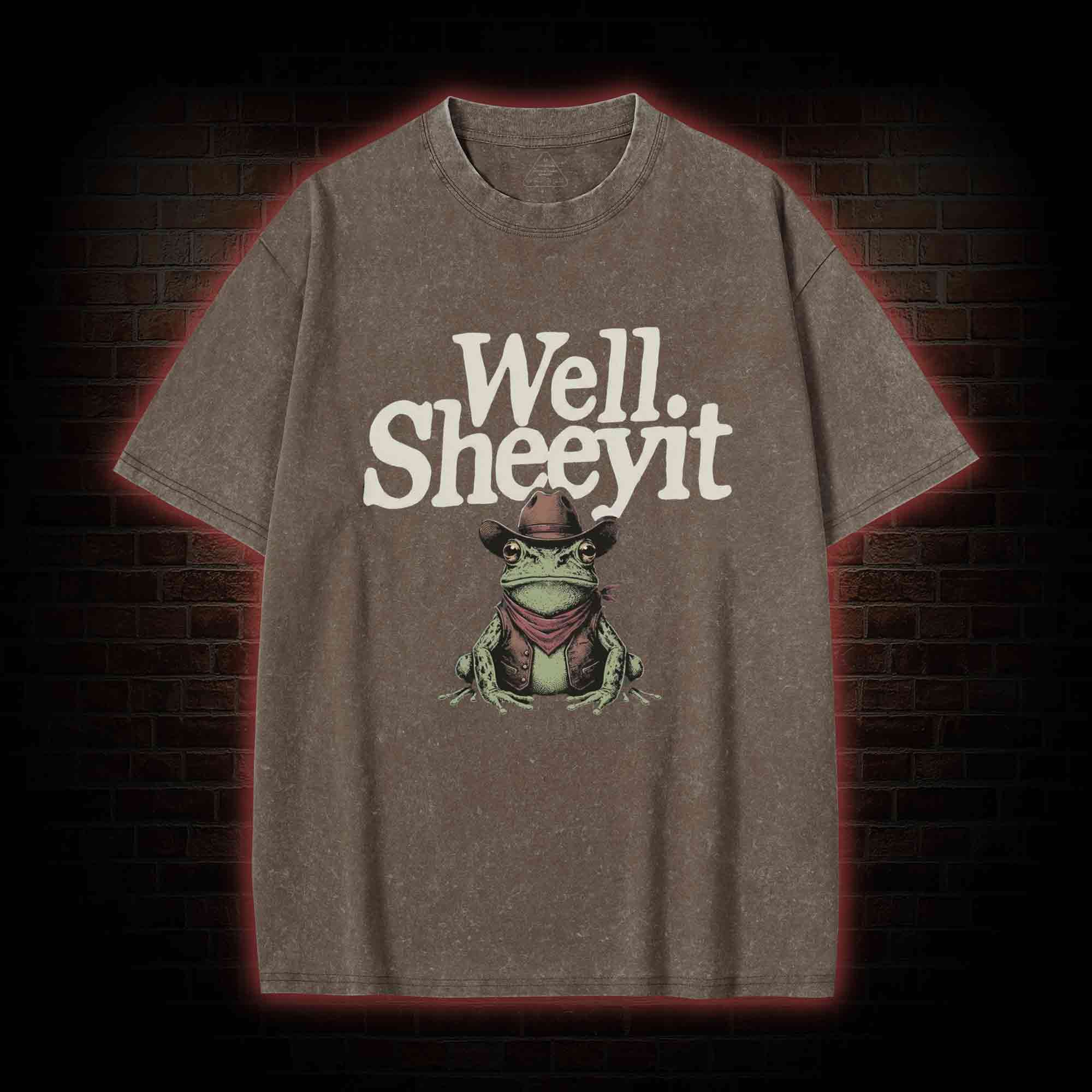 Well Sheeyit Washed T-shirt