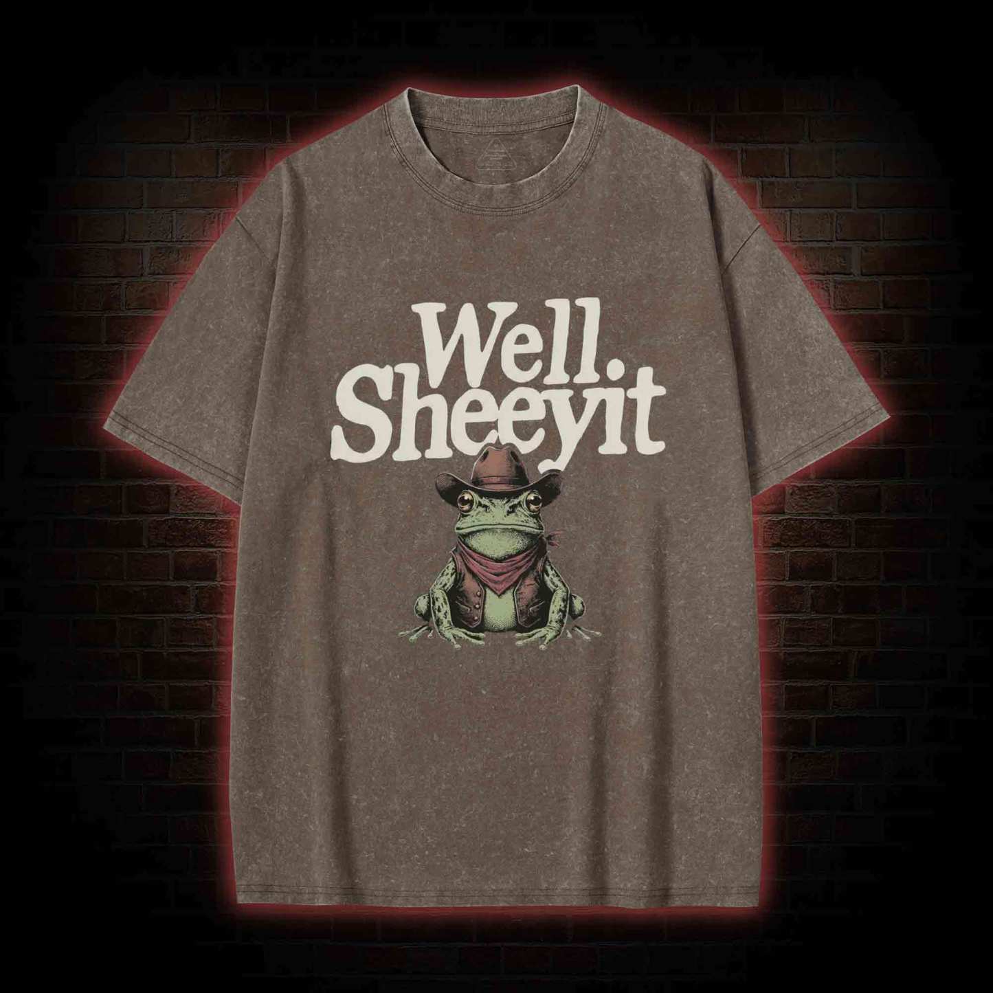 Well Sheeyit Washed T-shirt
