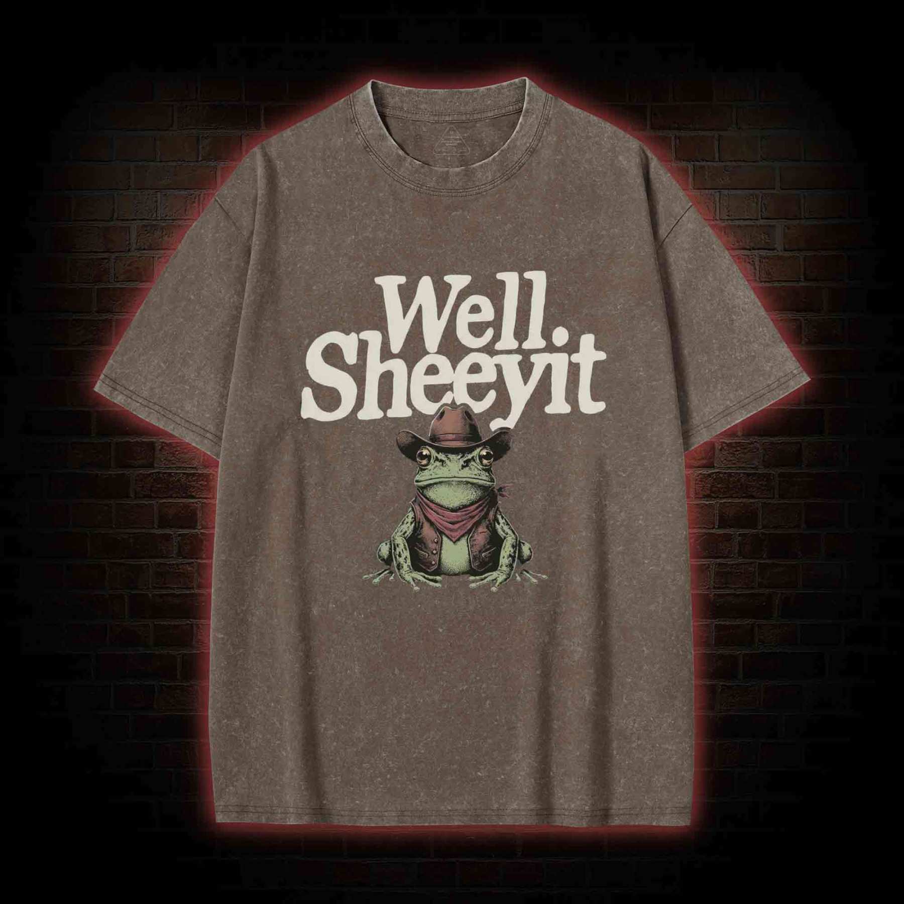 Well Sheeyit Washed T-shirt