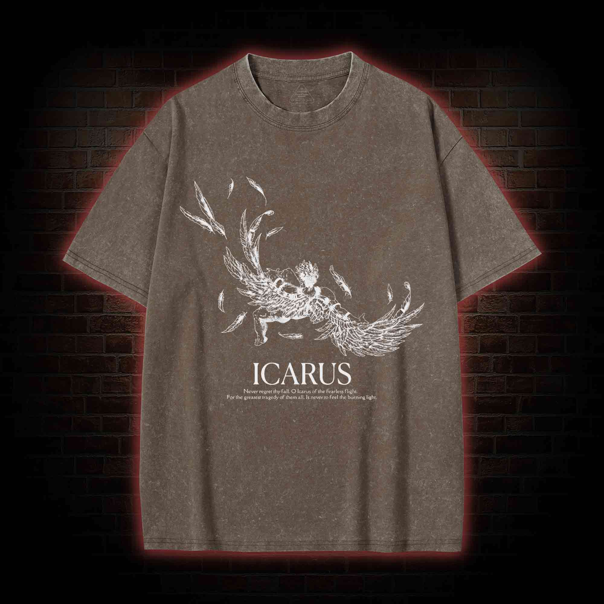 The Fall of Icarus Washed T-shirt