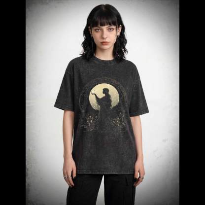 Moon Goddess Washed T-shirt