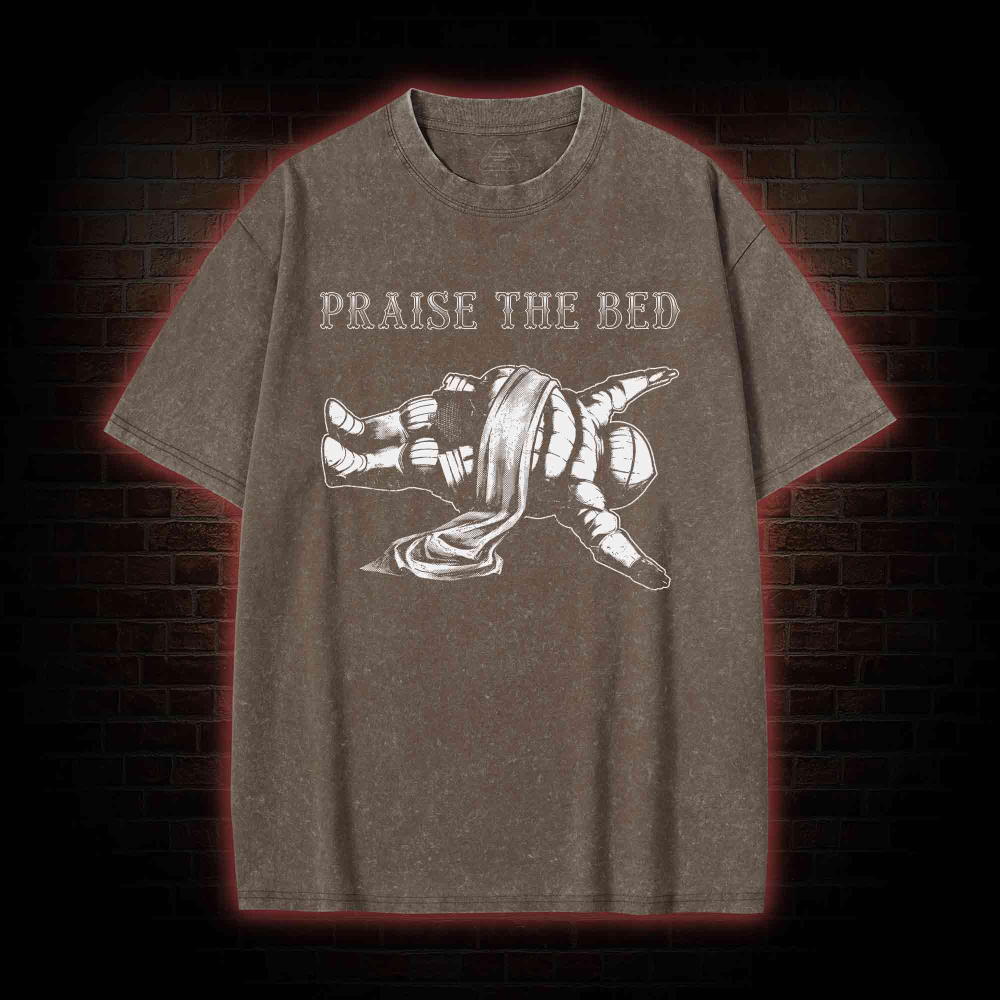 Praise the Bed Washed T-shirt