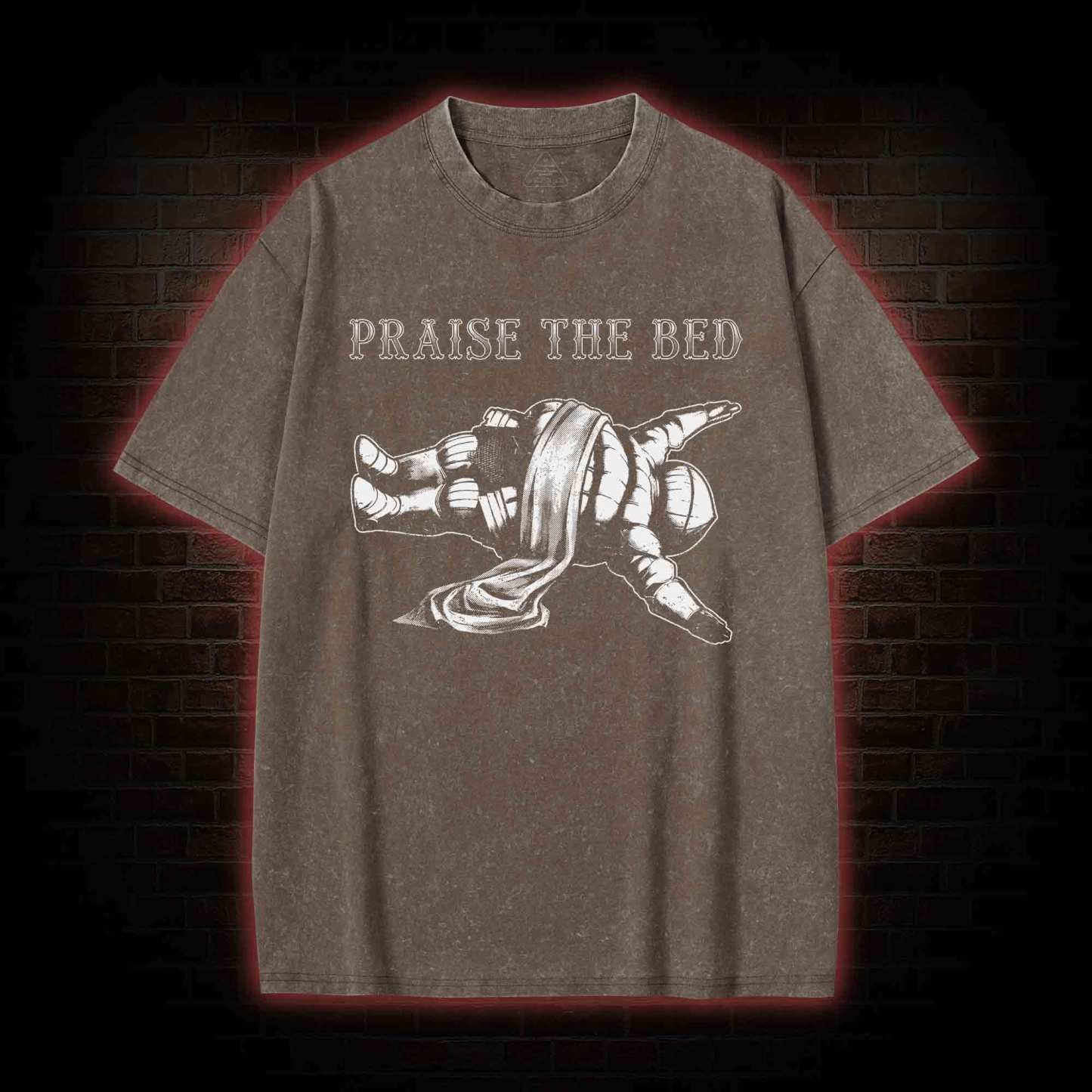 Praise the Bed Washed T-shirt
