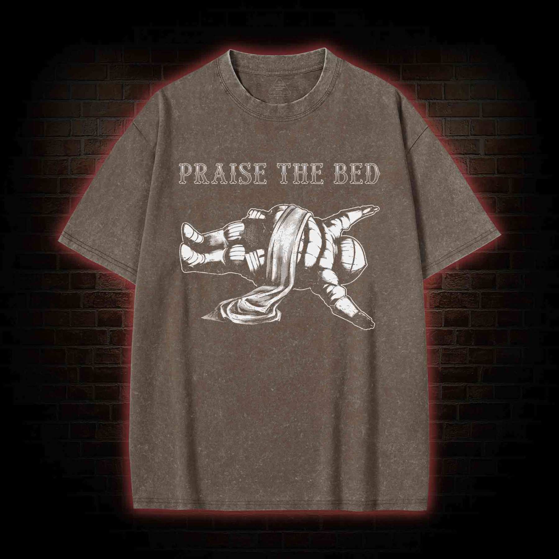 Praise the Bed Washed T-shirt