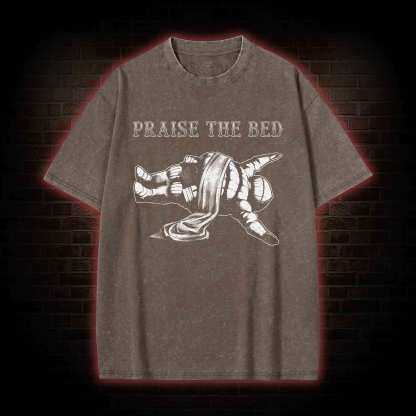 Praise the Bed Washed T-shirt