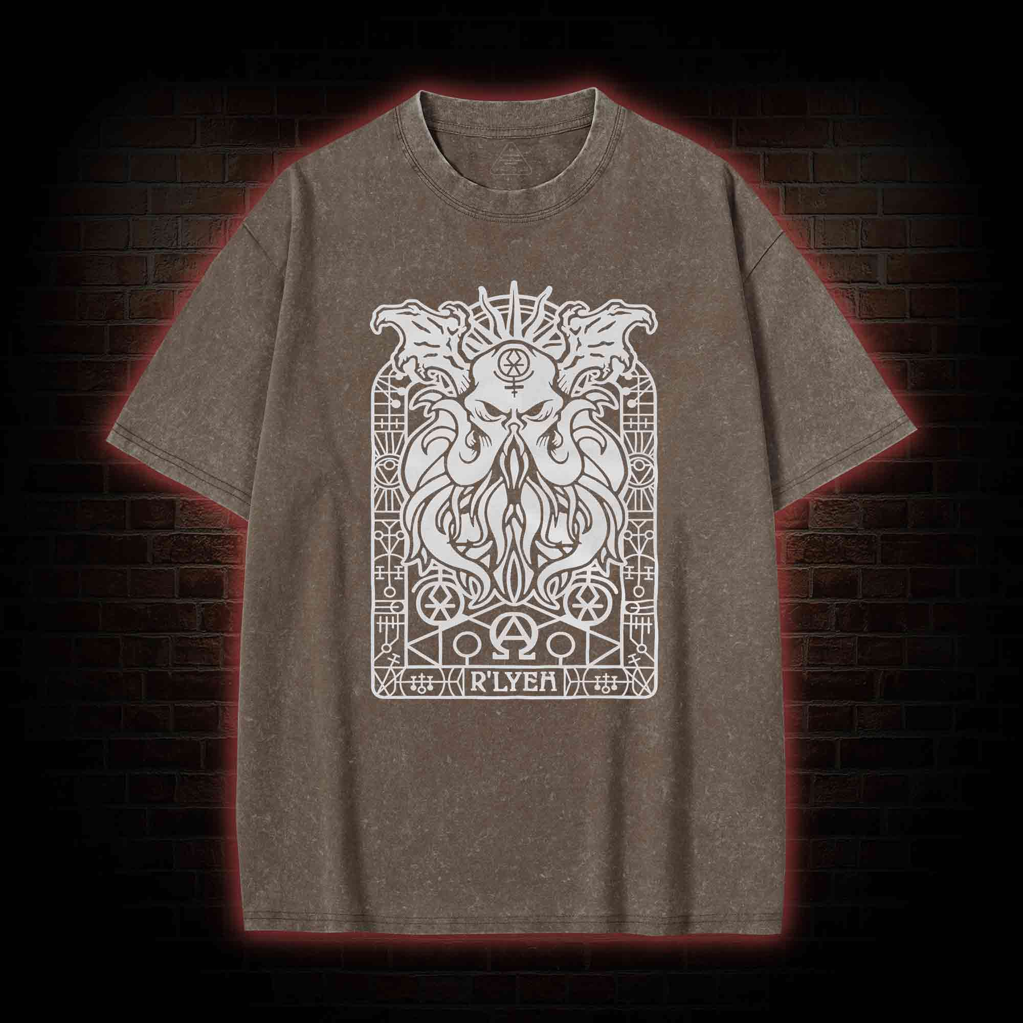 R'LYEH Washed T-shirt