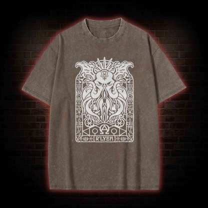 R'LYEH Washed T-shirt