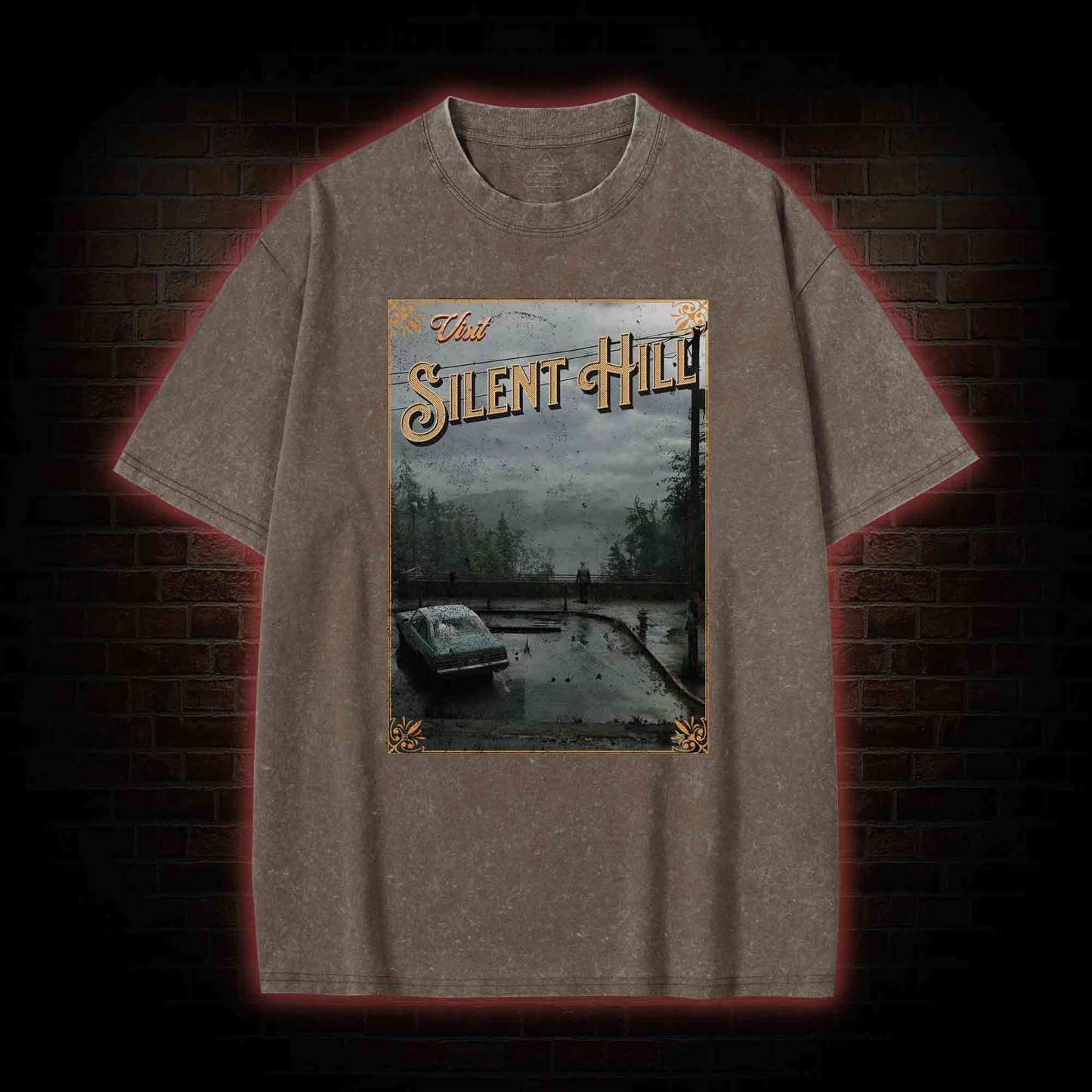 I was Weak Washed T-shirt