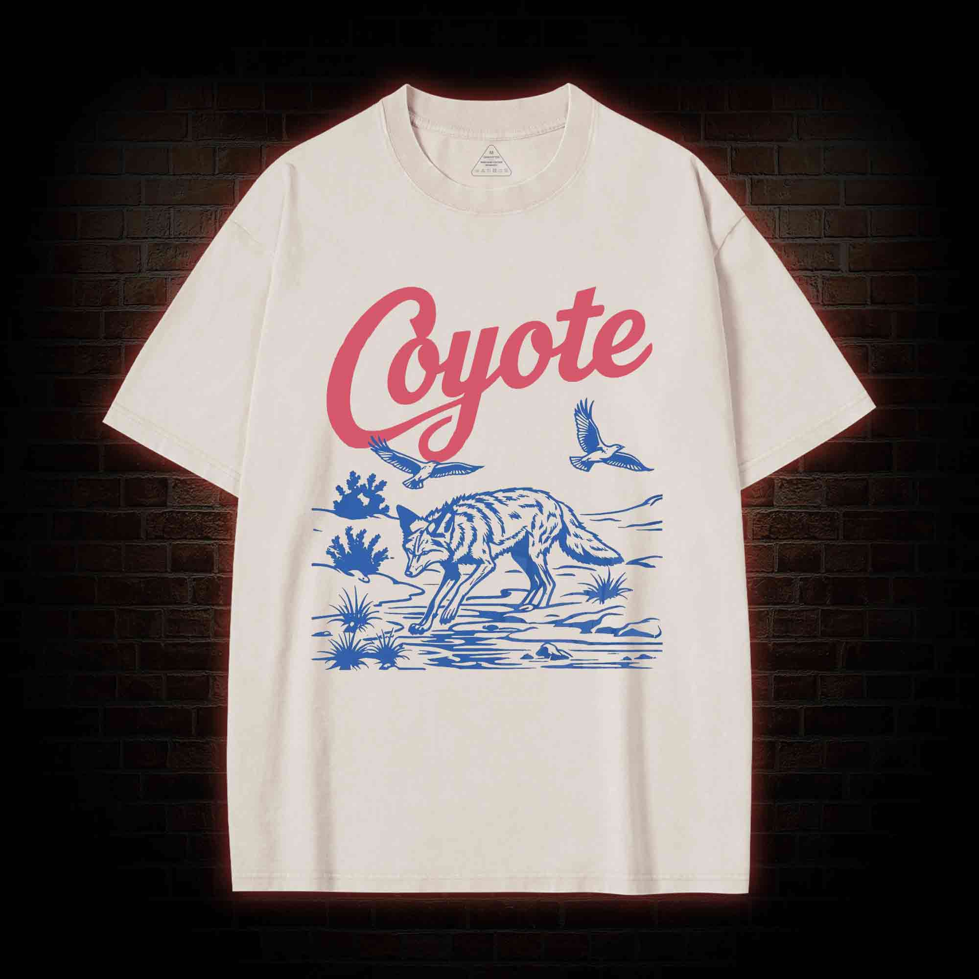 Coyote Washed T-shirt