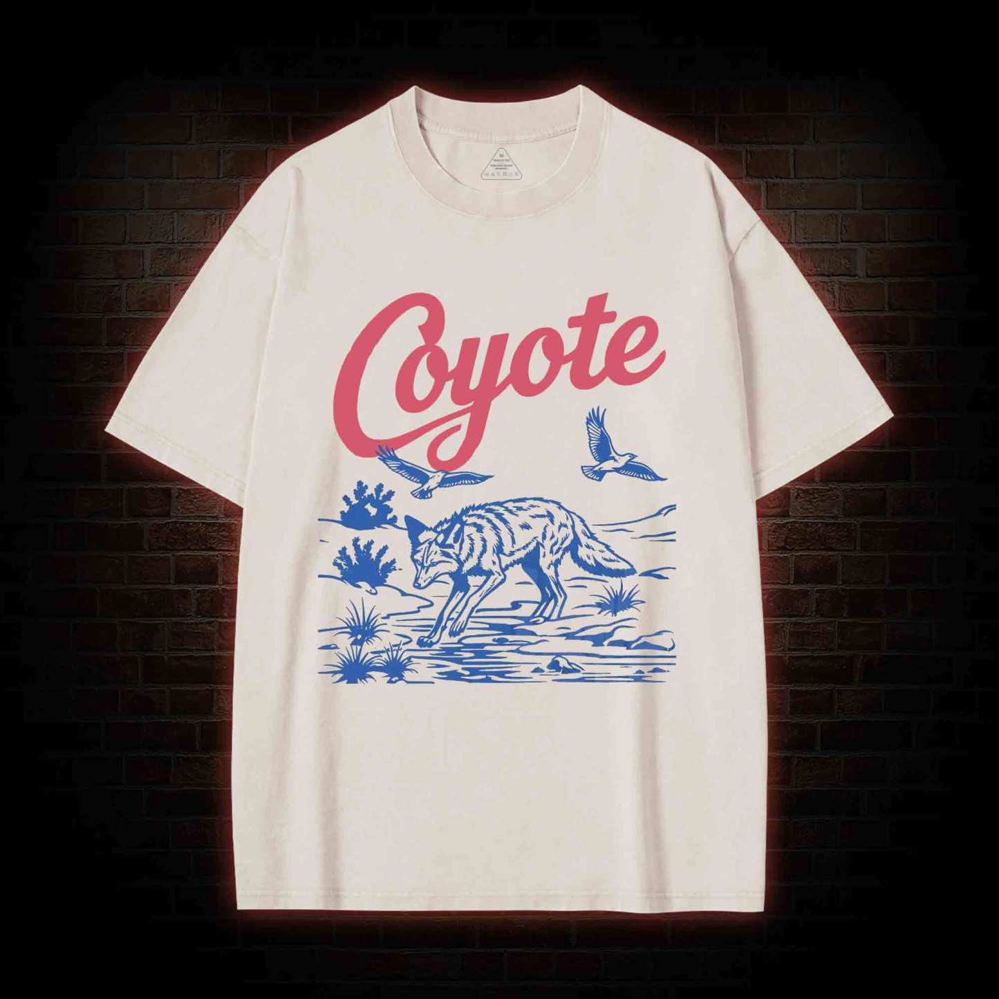 Coyote Washed T-shirt