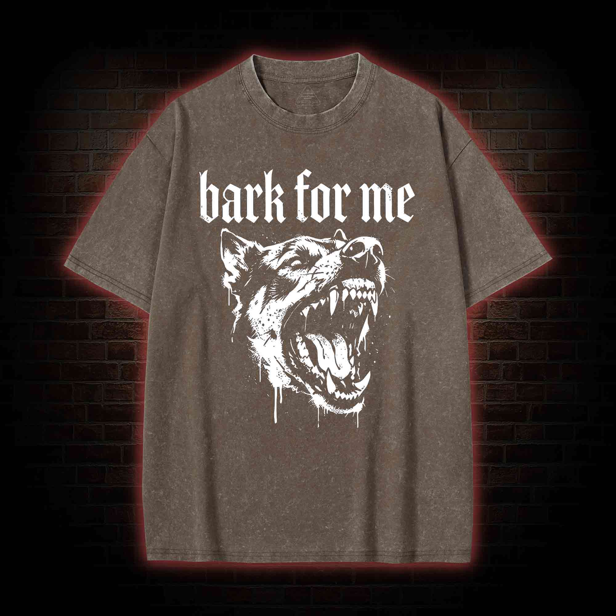 Bark for Me Washed T-shirt