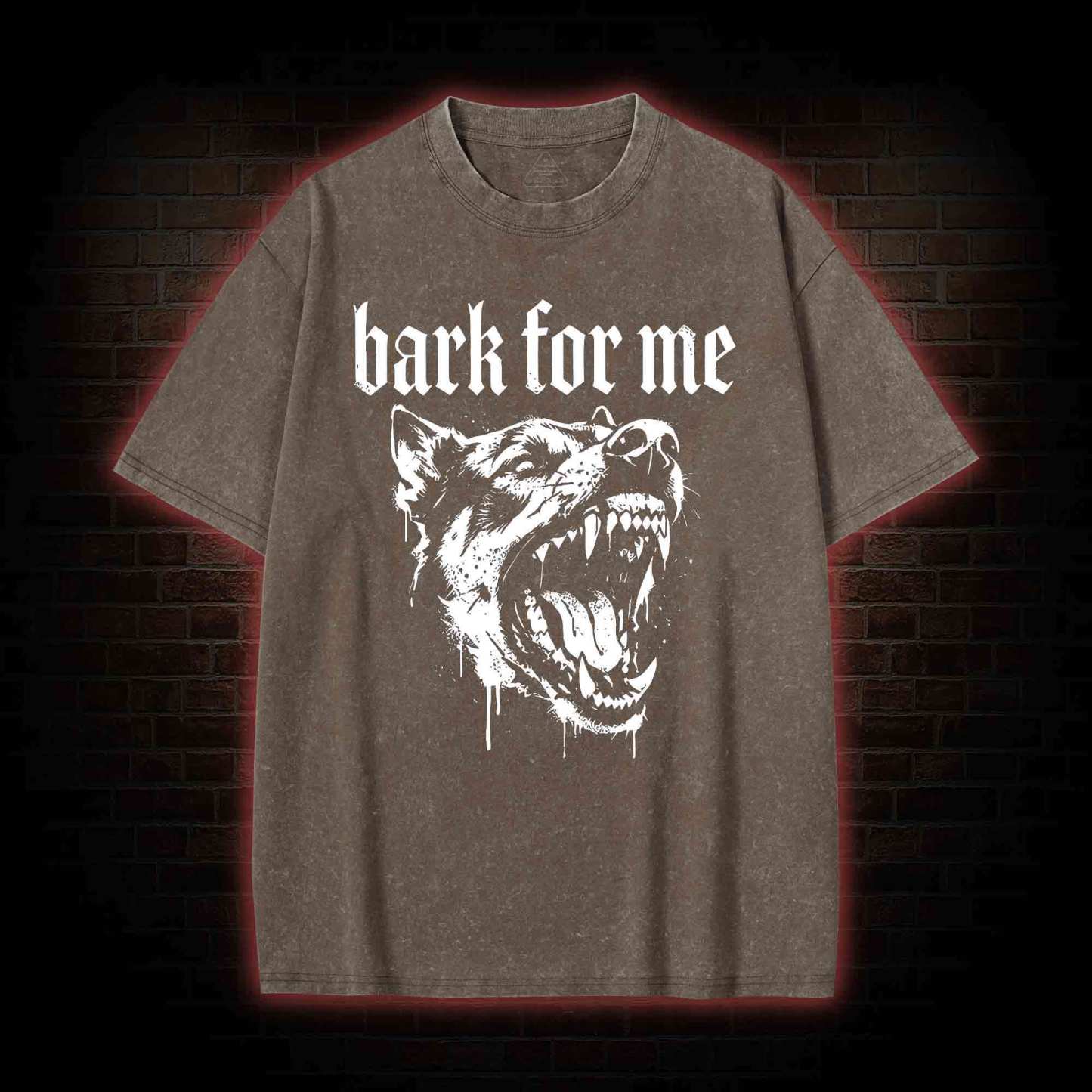 Bark for Me Washed T-shirt