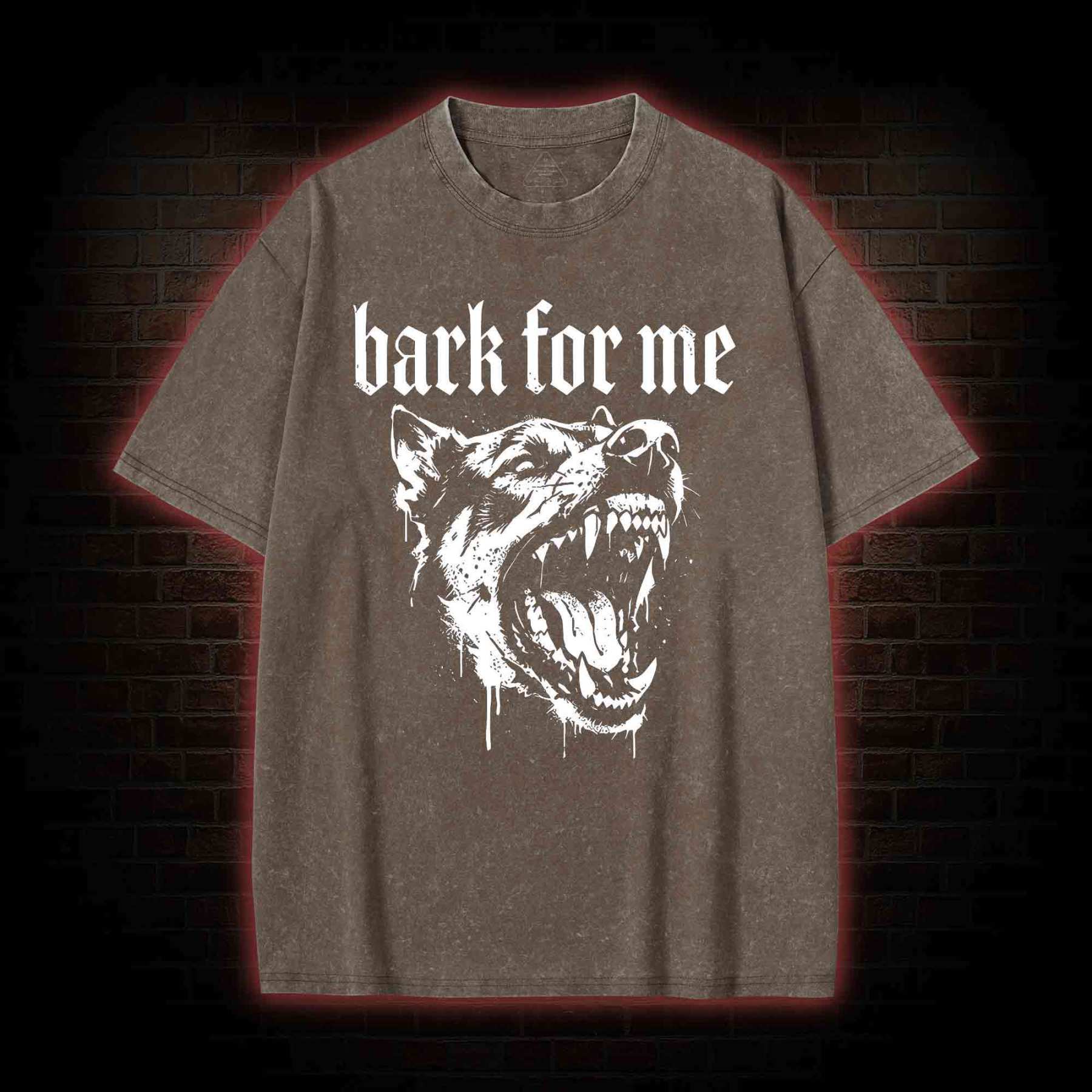 Bark for Me Washed T-shirt