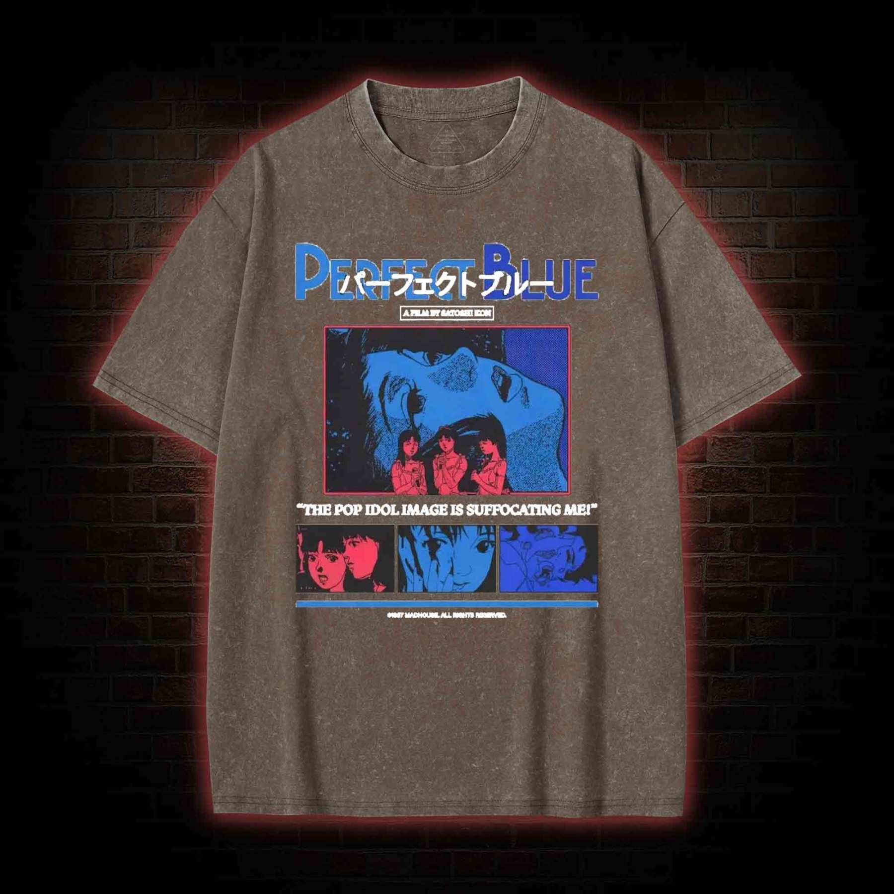 The Pop Idol Image is Suffocating Me Washed T-shirt