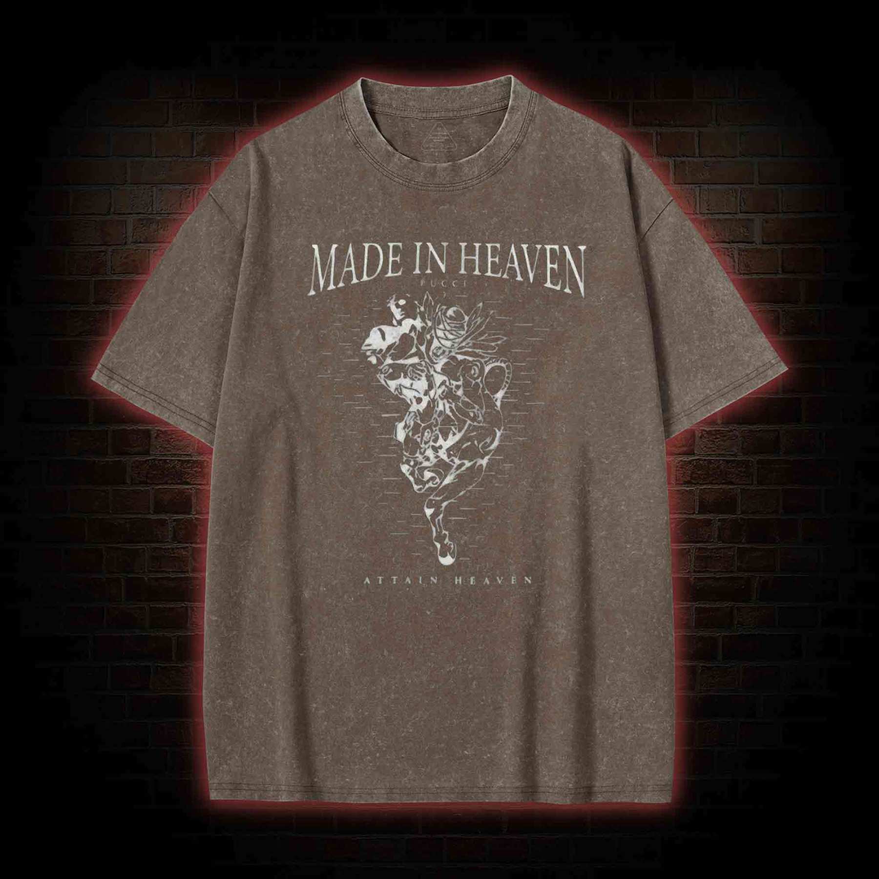 Attain Heaven Washed T-shirt