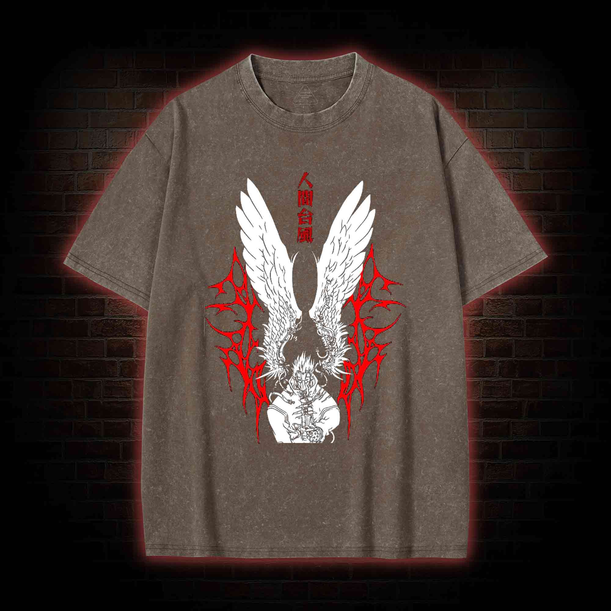 This World is Made of Love and Peace Washed T-shirt
