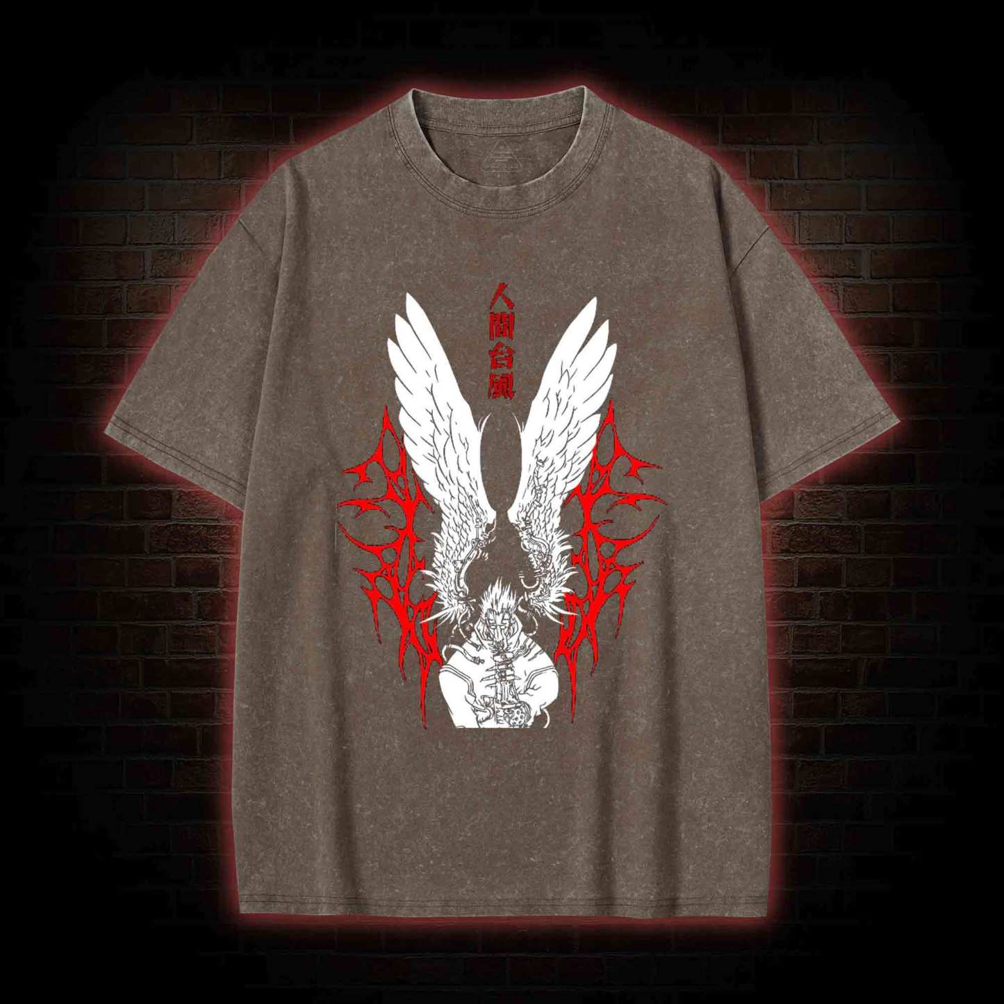 This World is Made of Love and Peace Washed T-shirt