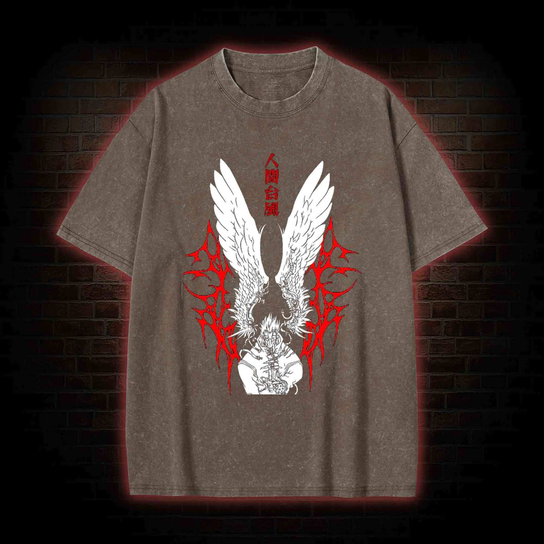 This World is Made of Love and Peace Washed T-shirt