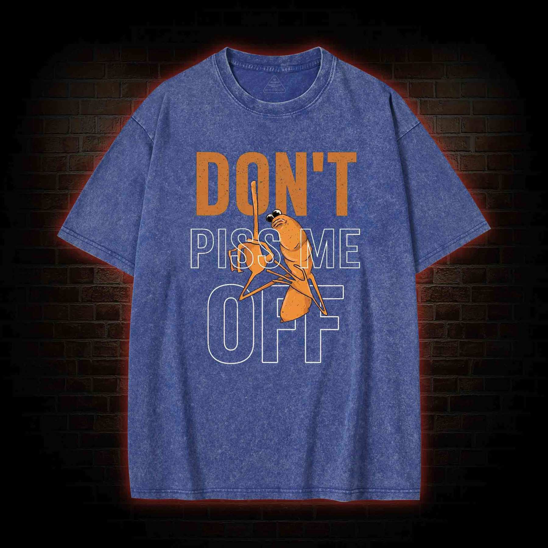 Don't Piss Me Off Washed T-shirt