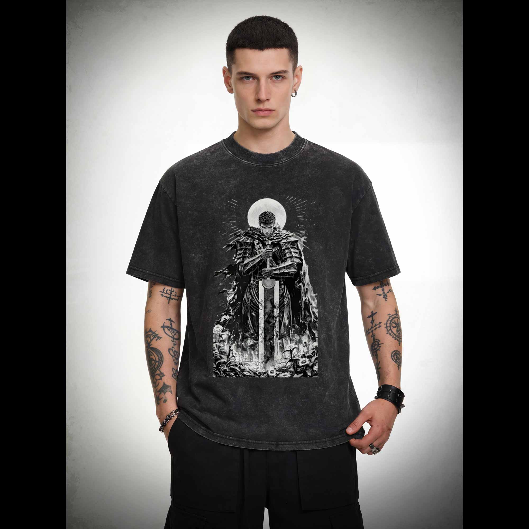 Struggle Endure Contend Washed T-shirt