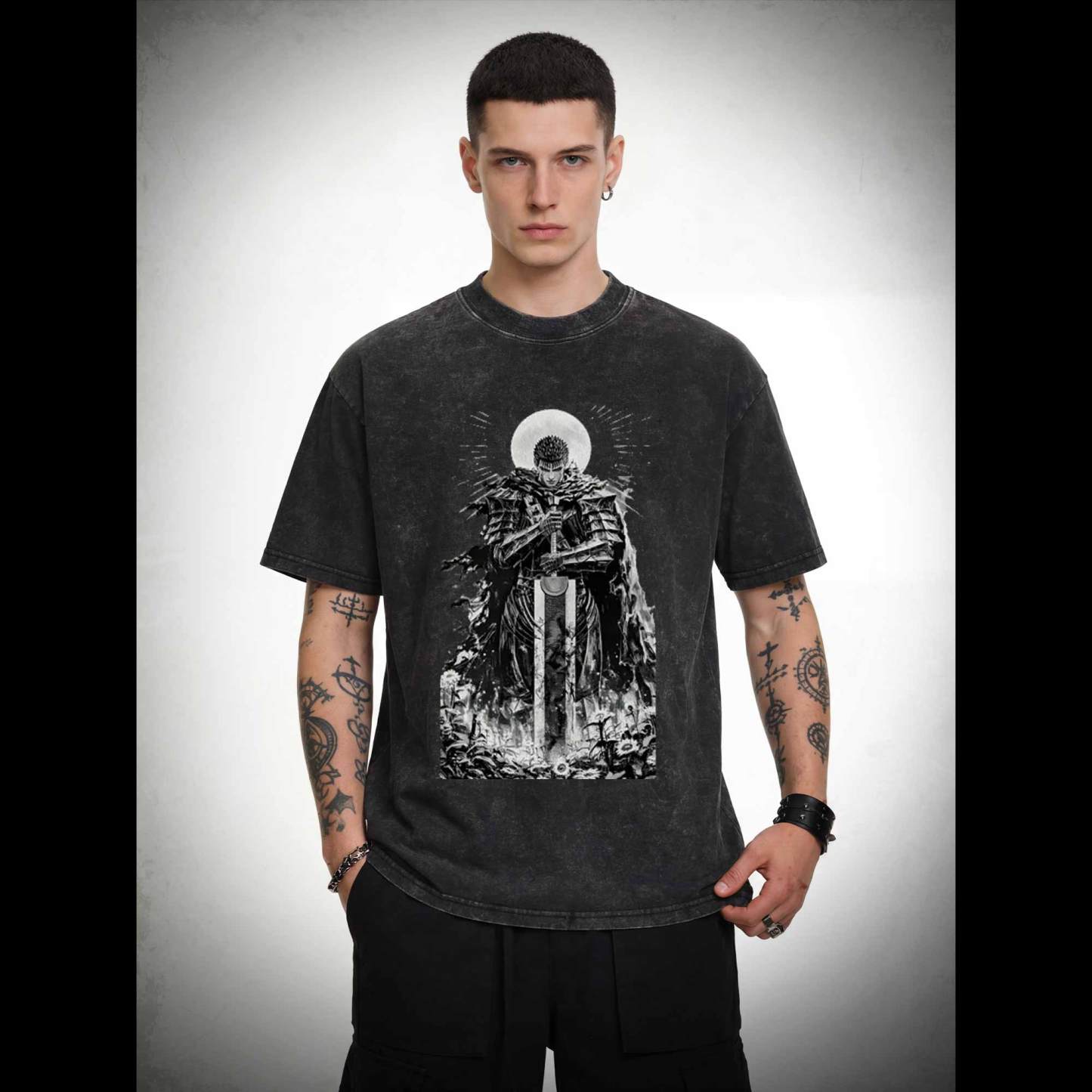 Struggle Endure Contend Washed T-shirt