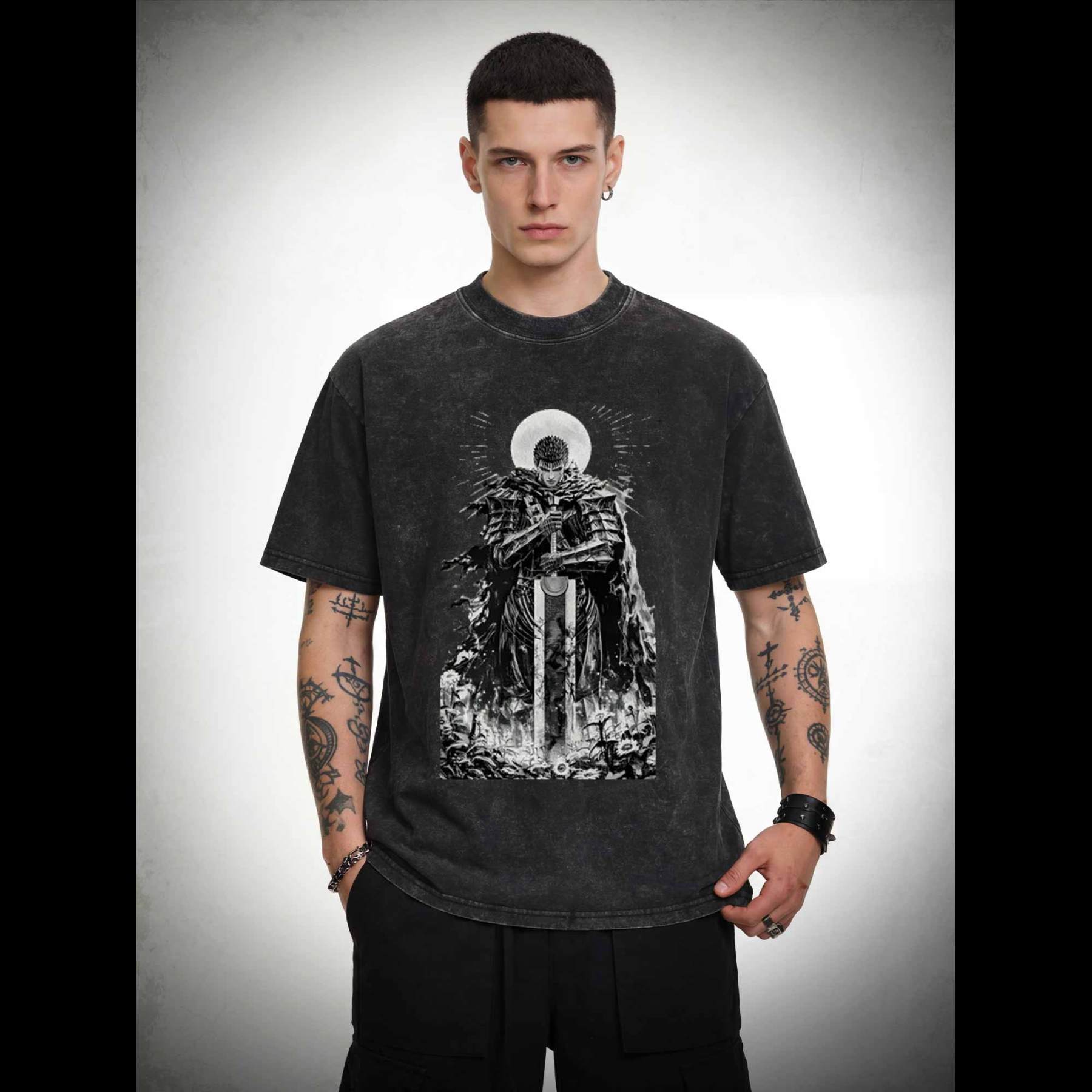 Struggle Endure Contend Washed T-shirt