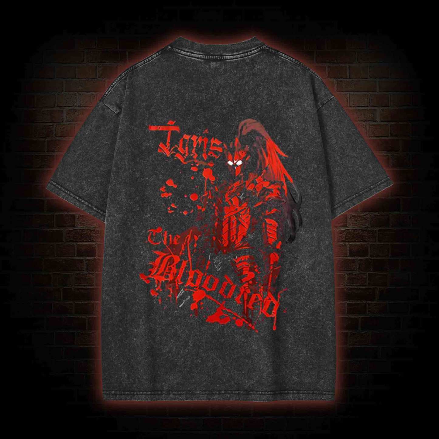 The Bloodred Washed T-shirt