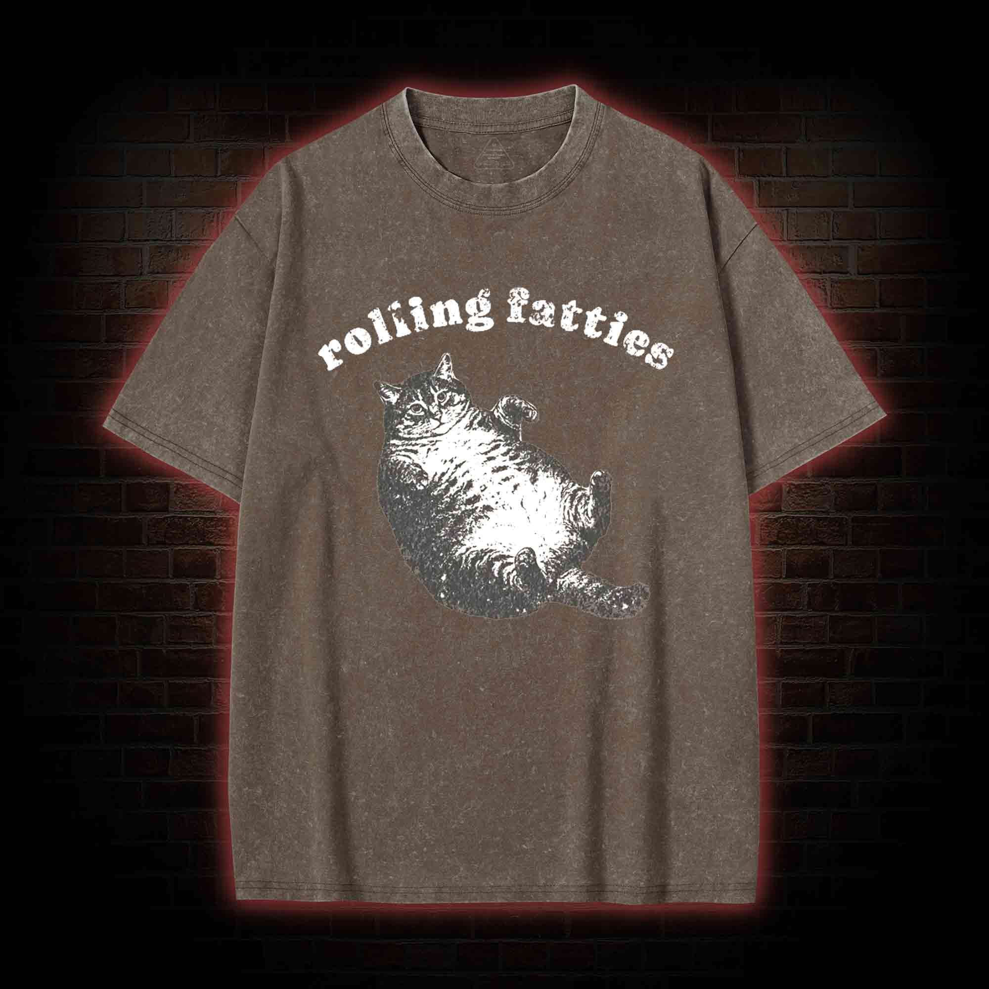 Rolling Fatties Washed T-shirt