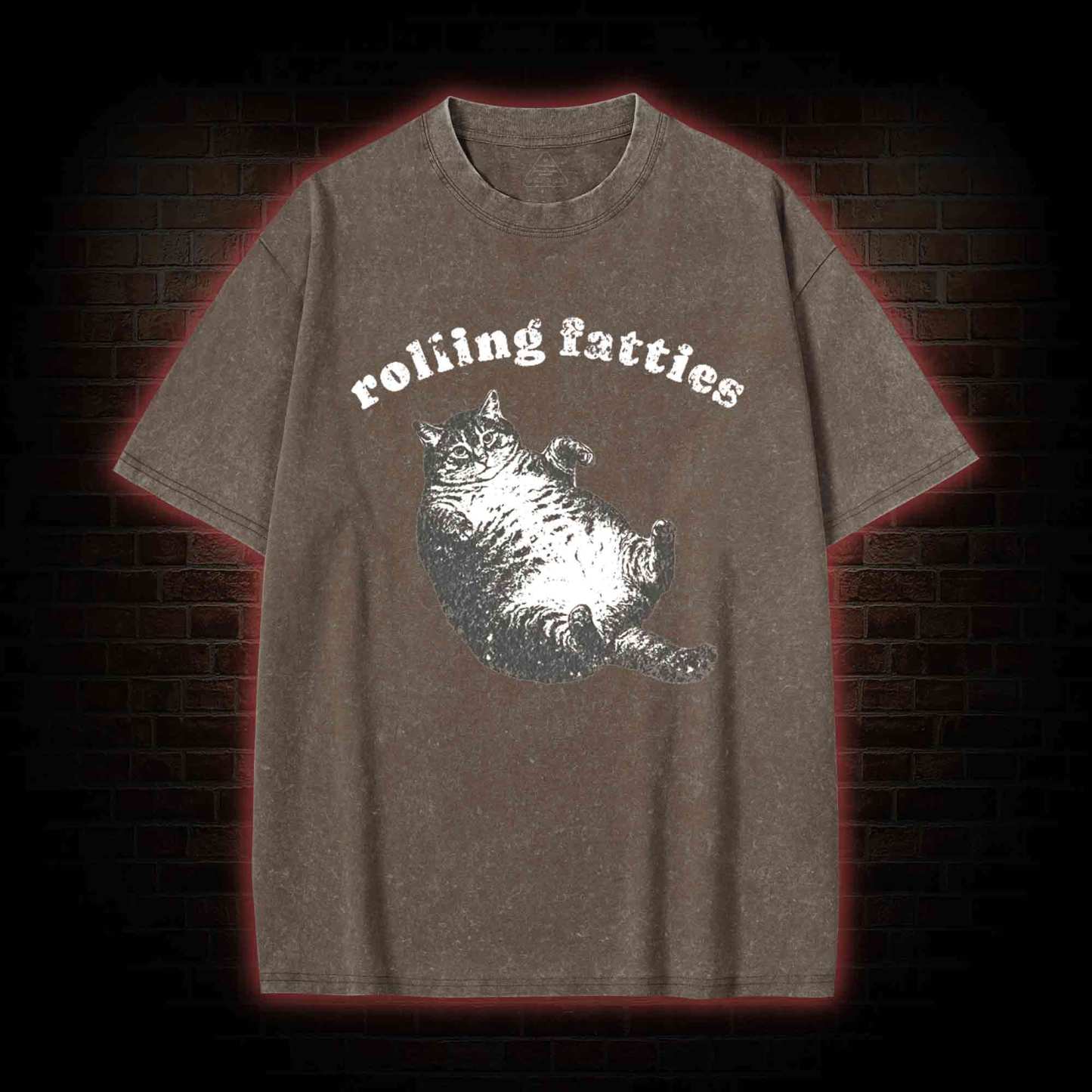 Rolling Fatties Washed T-shirt